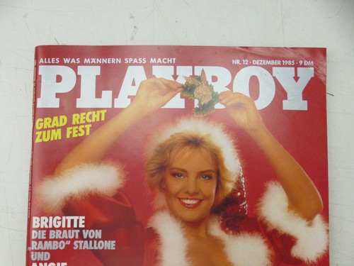 Playboy 1985 dezember brigitte - playboy,