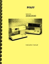 PFAFF Tiptronic 2030 2040 2042