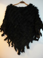 Poncho pelzponcho echt - pelzponcho, pelz