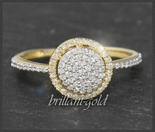 Ring mit 0,45ct Diamanten, 10