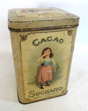 Cacao Soluble Suchard Dose Blechdose 1910 Kakao Schokolade Milka Verkaufsdose