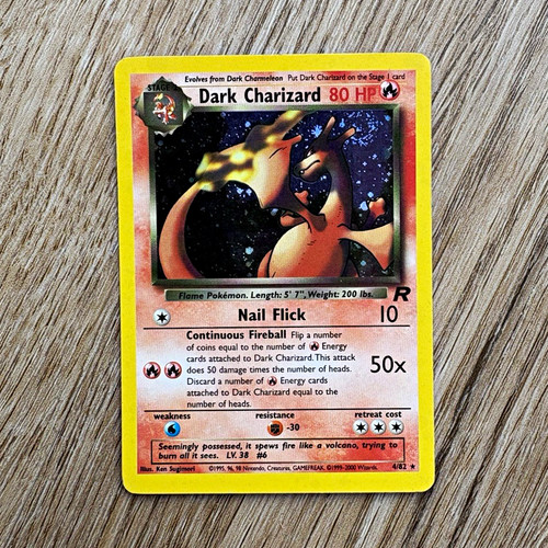 Pokémon dark charizard 82 - pokémon,