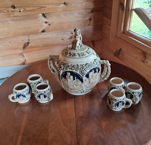 Keramik krug mit deckel - mit,