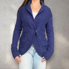 Guess – Strickjacke in Blau