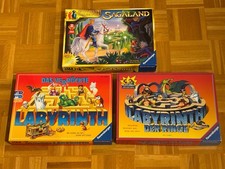 Das verrückte Labyrinth der Ringe + Sagaland Ravensburger Sammlung vollständig