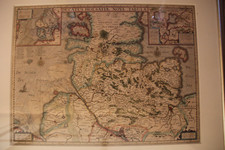 Kupferstich koloriert um 1600