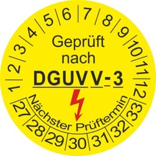 UVV BGV A3 DGUV V 3