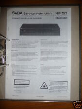 Service-Manual Saba CD-2015 RC CD-Player,ORIGINAL