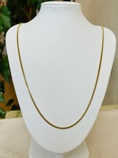 8 Karat 333 Gold Panzerkette 50 Cm Lang 6,3 Gramm Schwer Gold Kette Herren Damen