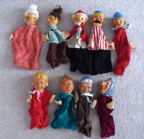 Ddr handpuppen mit sandmann - 9,