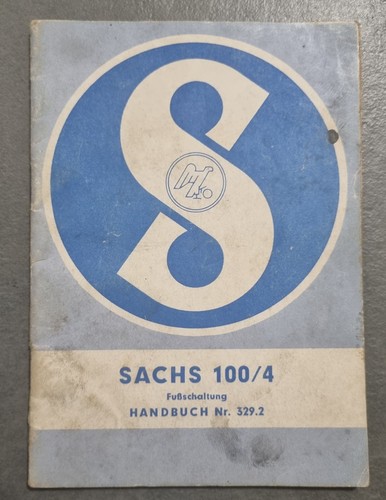 Betriebsanleitung sachs 100 - betriebsanleitung,