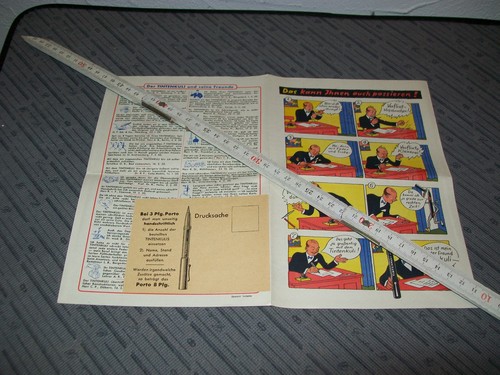 Werbeblatt von 1931 - ✅,