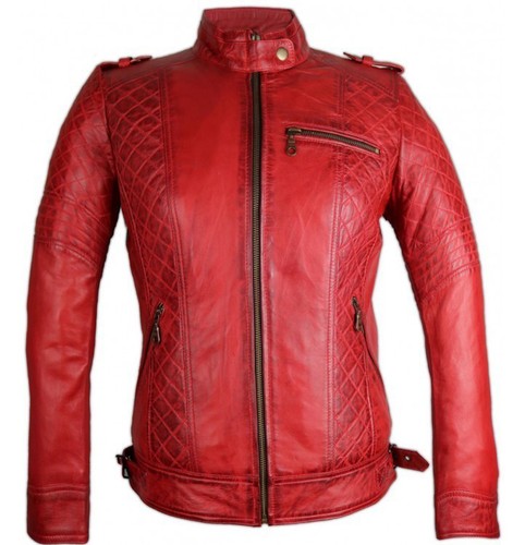 Damen lederjacke leder jacke - damen,