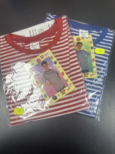 Ringelshirt clown kostüm - ringelshirt,
