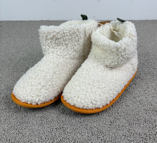 Aldi Aldimania Home Slippers Winter Hausschuhe Hausschlappen weiß Gr. 40 NEU