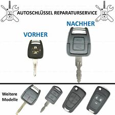 Schlüssel Reparatur für Opel Vectra Astra Corsa Zafira Insignia Agila Vivaro 