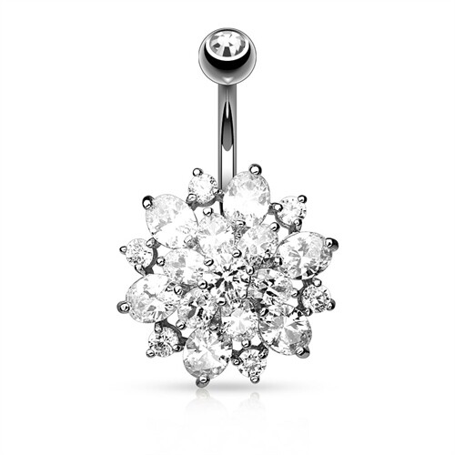 Bauchnabelpiercing karat - 14,