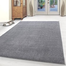 Kurzflor Teppich Einfarbig