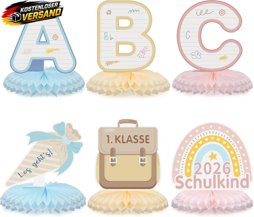 Einschulung deko set 2026 - set, für