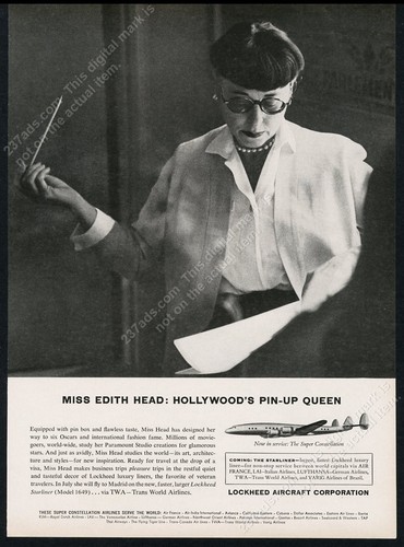 1957 edith head - edith, photo