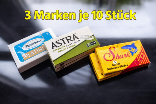 30x rasierklingen set 10x - set,