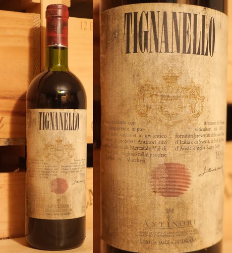 1994er tignanello marchesi - tignanello,