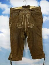 Stickerei Kniebund Lederhose