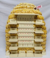 Original Steiff Kalender aus Holz 46cm auf 58cm limitiert selten sehr gut erh.