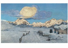 Postkarte: Giovanni Segantini