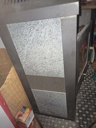 Kaminofen mit speckstein - kaminofen,