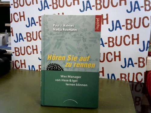 Hören sie auf rennen - sie, rennen: