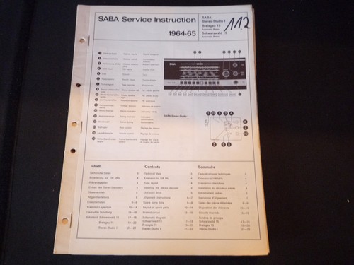 Original service manual - original,