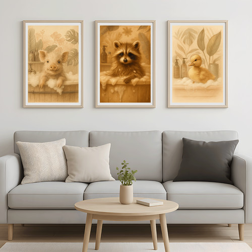 Tiermotiv poster sammlung 3 - tiermotiv,