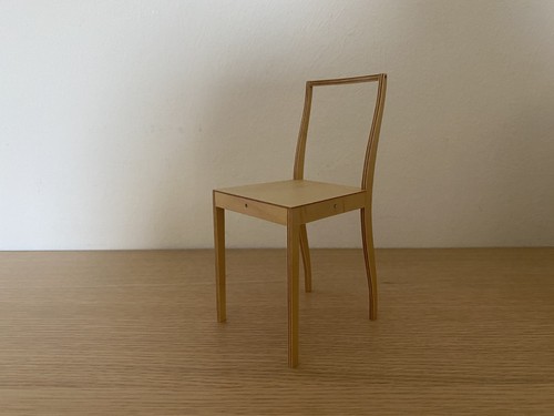 Miniatur vitra design - miniatur, stuhl