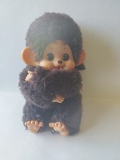TOHO Japan MONCHHICHI mit Schlafaugen / Klappaugen 20 cm Figur vintage Monchichi