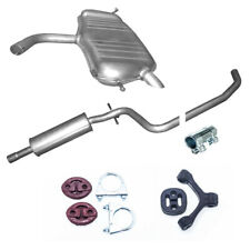 Auspuff Schalldämpfer  MSD+ ESD + KIT für VW Touran 1595ccm