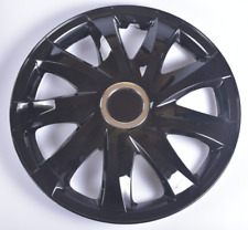 NRM Drift Radkappen 15 Zoll Auto Radzierblenden 15" Schwarz Tuning