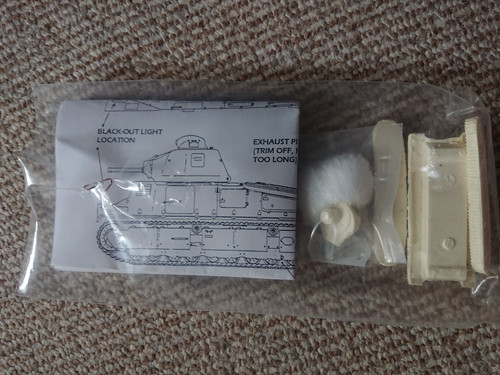 Somua s35 bausatz - somua, 1/87