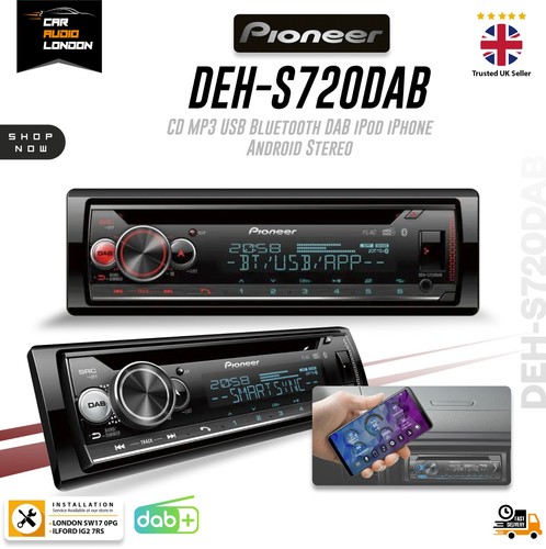 Pioneer deh s720dab mp3 usb - cd,
