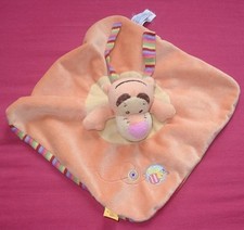 Nicotoy Disney Schmusetuch Tigger orange Rückseite gestreift