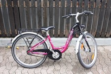 PUKY Jugendfahrrad Skyride 24-Alu in brombeer/schwarz---gebraucht,geputzt,heile!