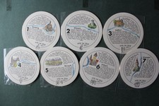 7 verschi: SERIEN Bierdeckel