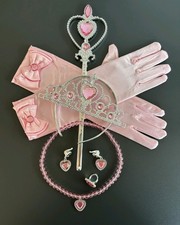 Kinder Prinzessin Schmuck Set 6 Teil In Hellrosa/Hellpink