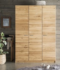 Kleiderschrank Schrank 140cm Massivholz Eiche Wildeiche geölt NEU OVP!!!