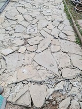 Poligona Bruch Platten Für die Terrasse Verlegen ca 12 m2 Abzugeben Selbstabhol.