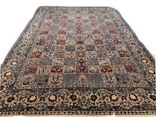 Exklusiver Ausgefallener Perserteppich Yazd Feld Design Handgeknüpft 369/254cm