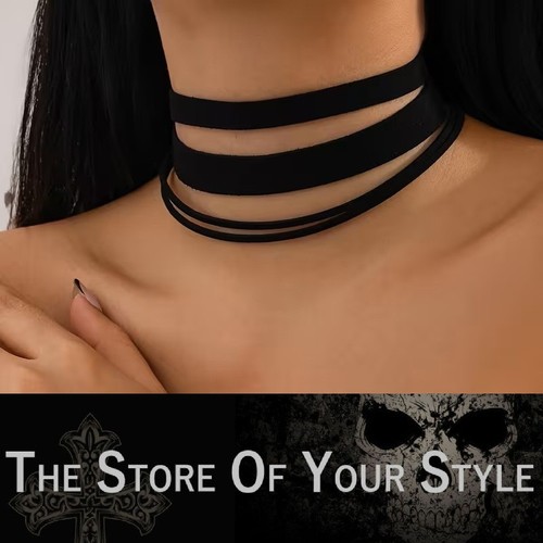 Halsband choker 3er set - choker,