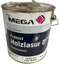 MEGA Protect Holzlasur DS | Dünnschichtlasur | Farblos für Innen | 2,5L.