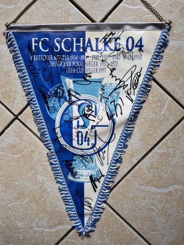 Riesen wimpel schalke uefa - schalke,