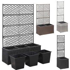 Hochbeet mit Spalier